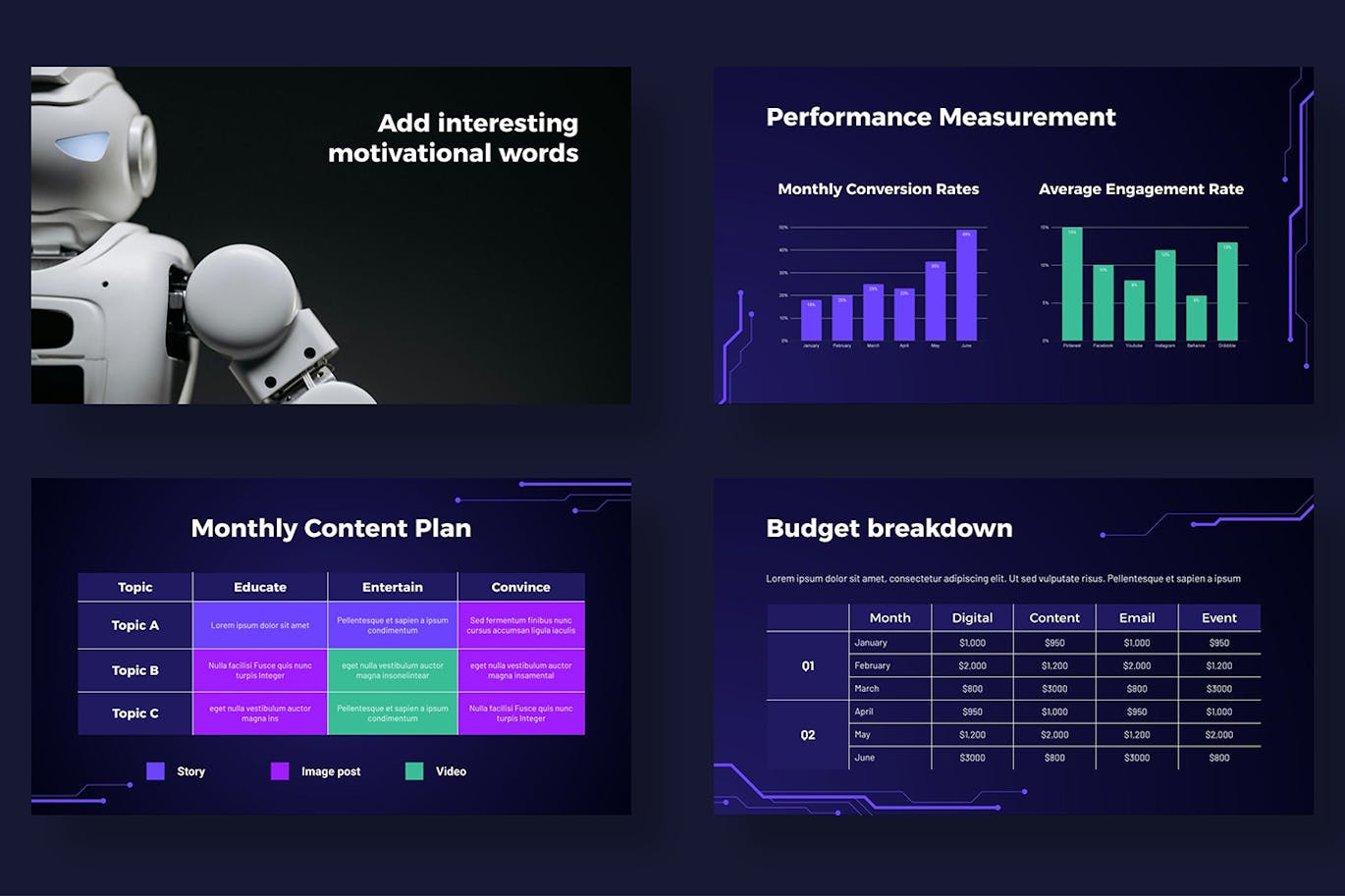 AI技术营销计划 PPT模版 (PDF,PPT,PPTX)