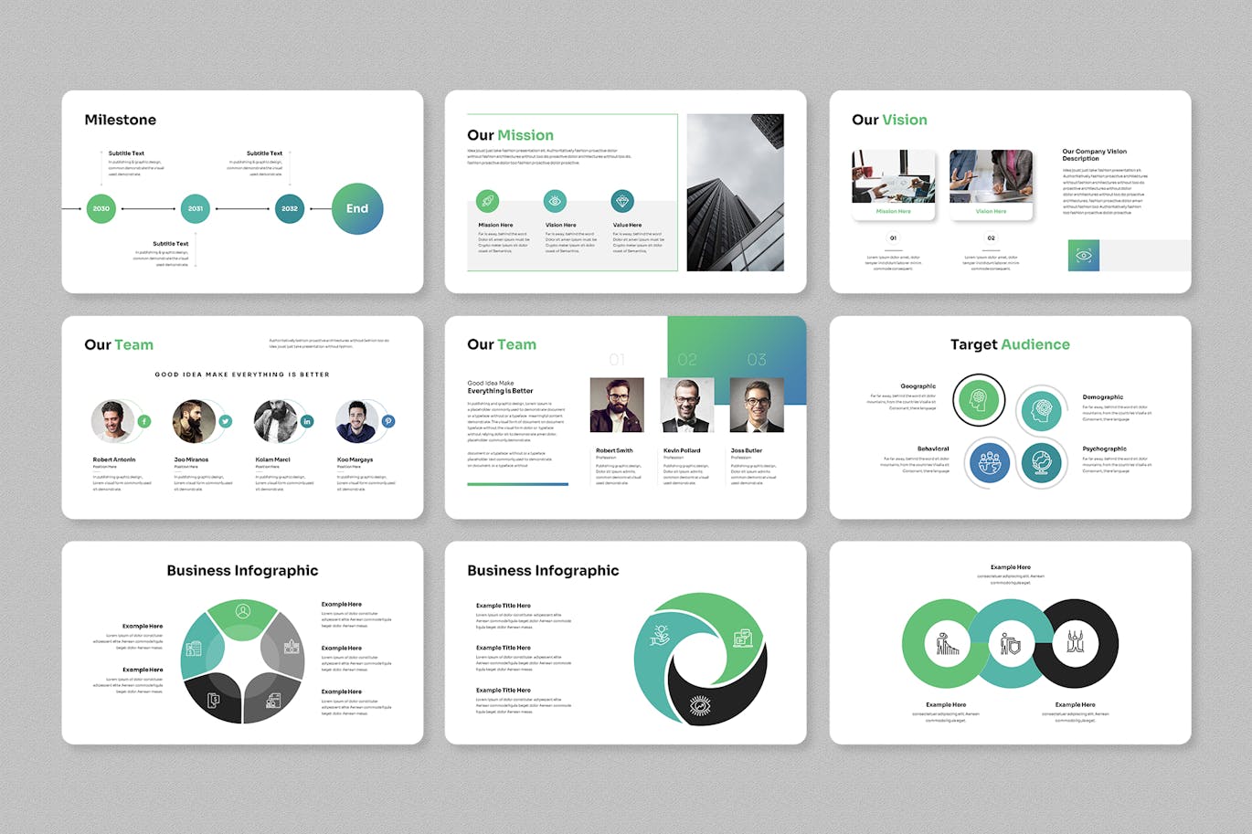 项目提案 PPT模版 (PPTX)