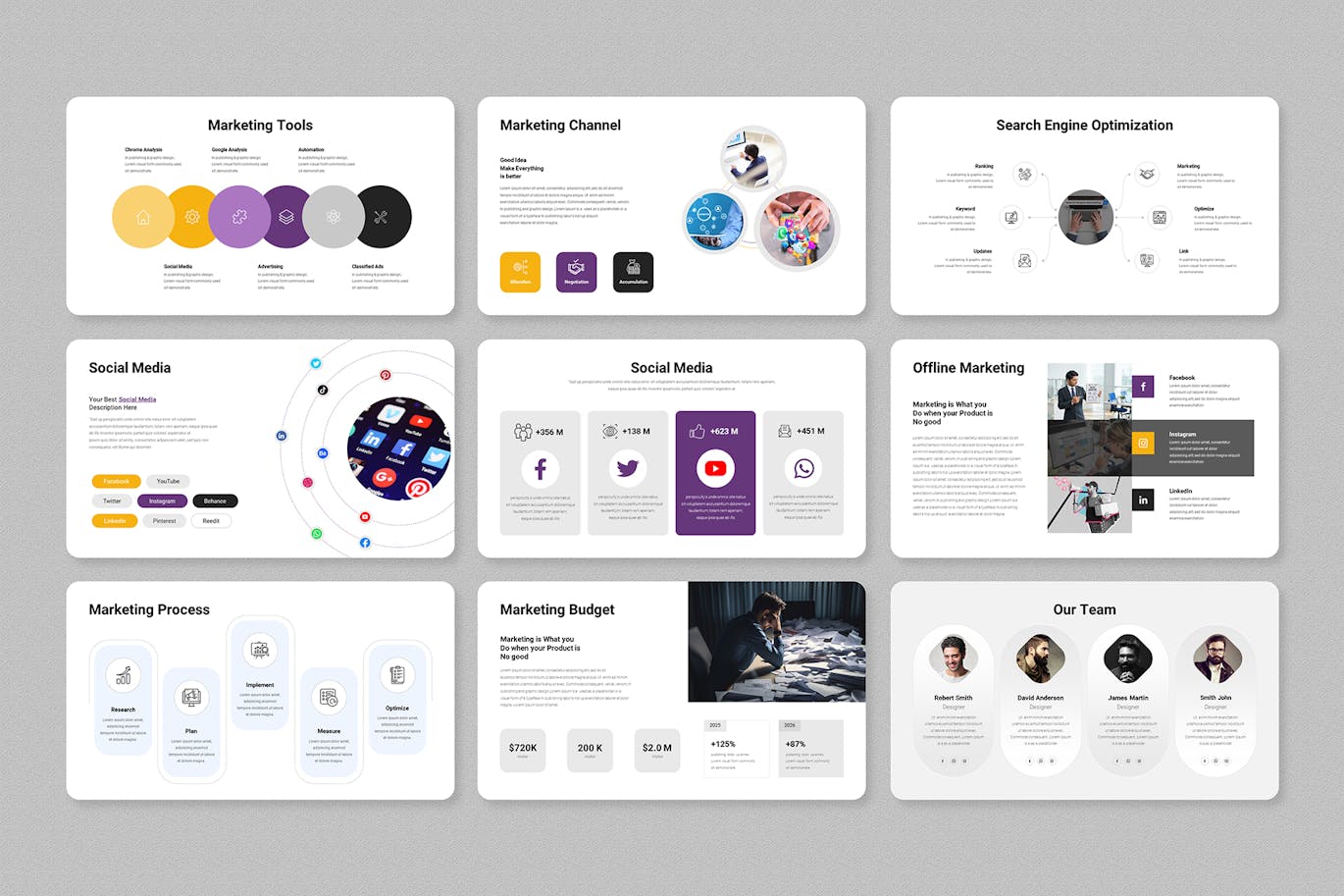营销计划  PPT模版 (PPTX)