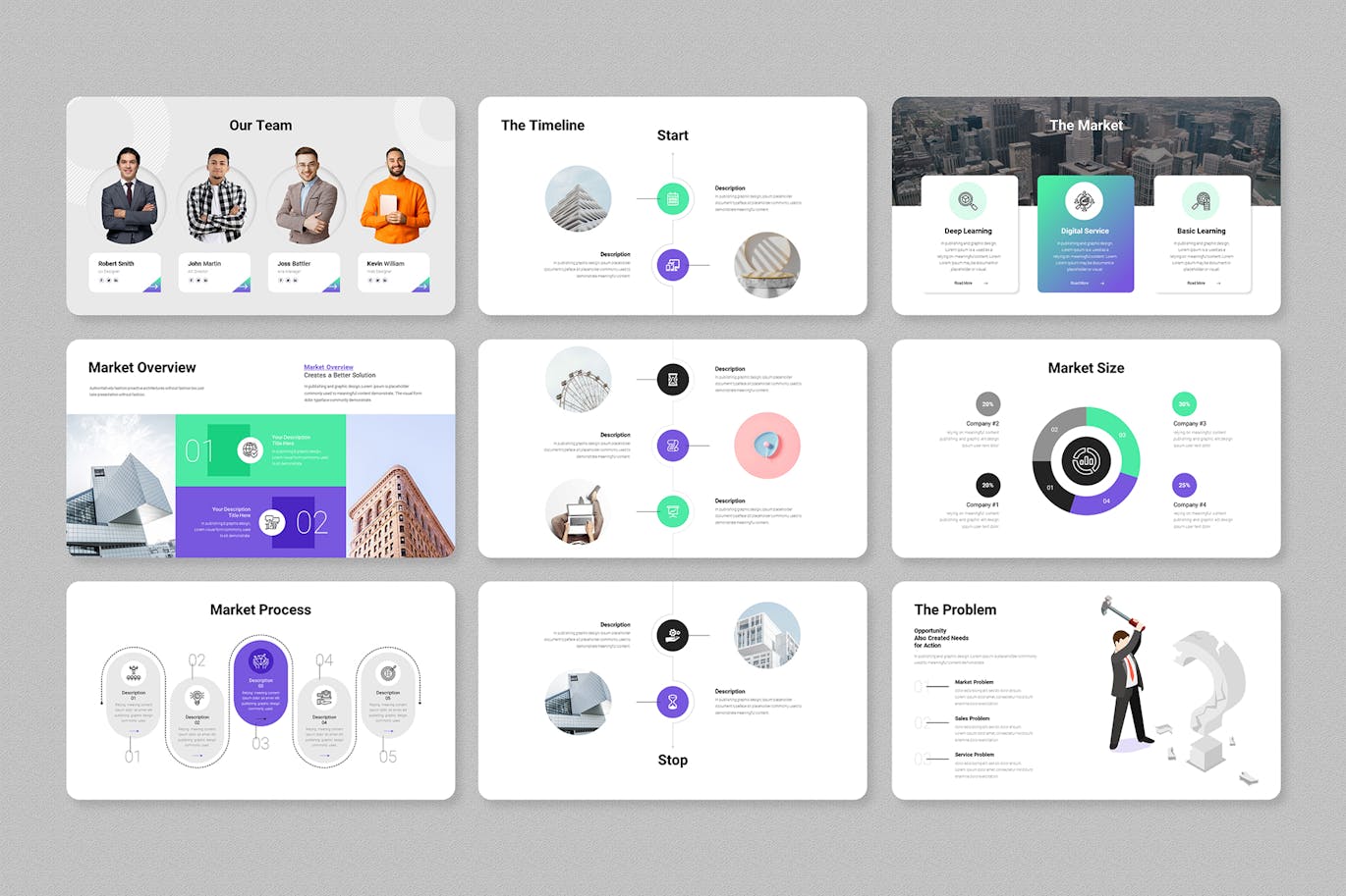 创意商业 PPT模版 (PPTX)