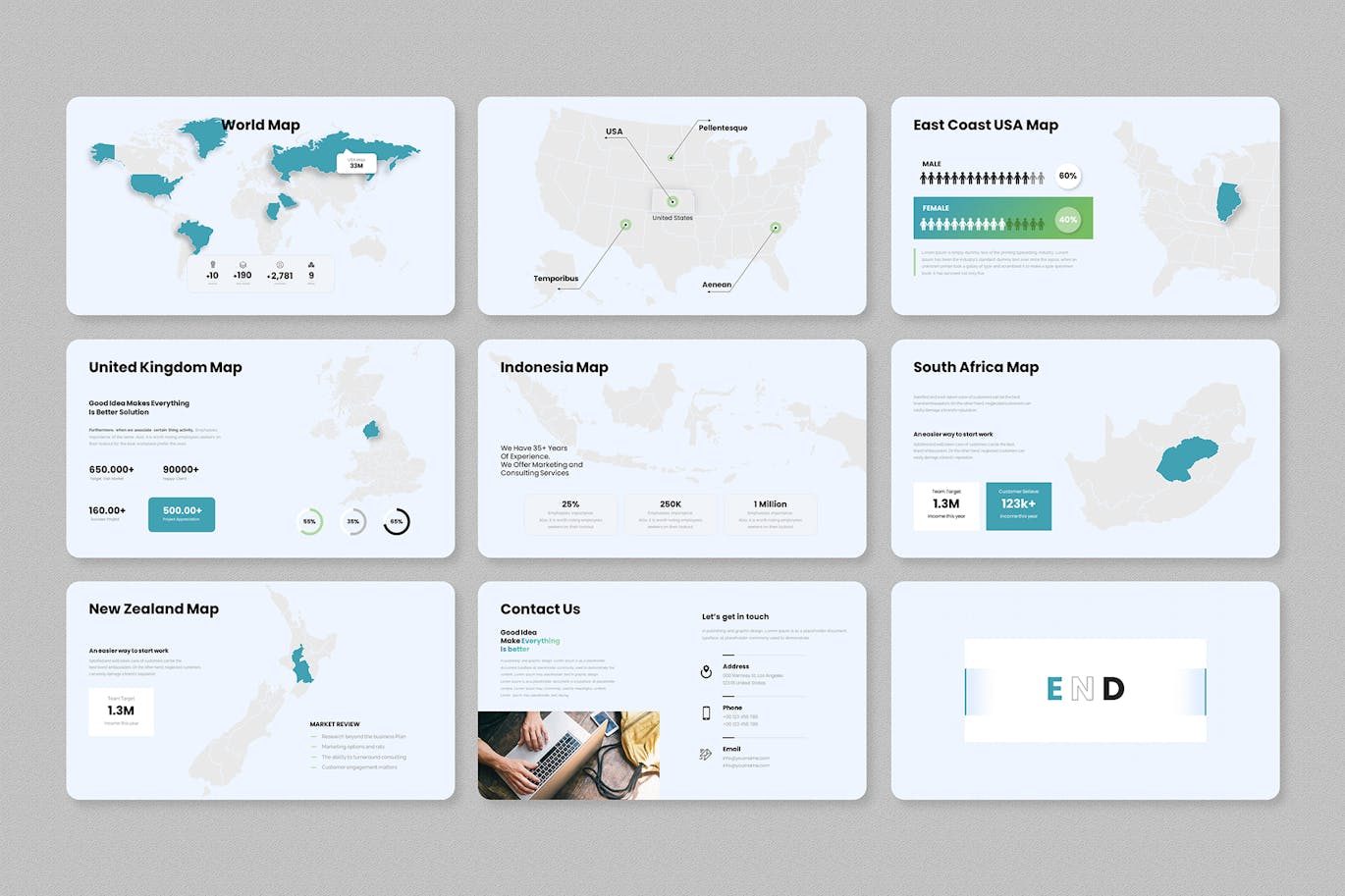 商业策略PPT模版 (PPTX)