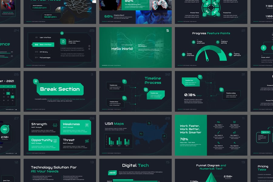 软件工程PPT模版 (PPTX)