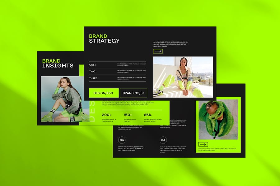 品牌战略PPT模版 (PPTX)