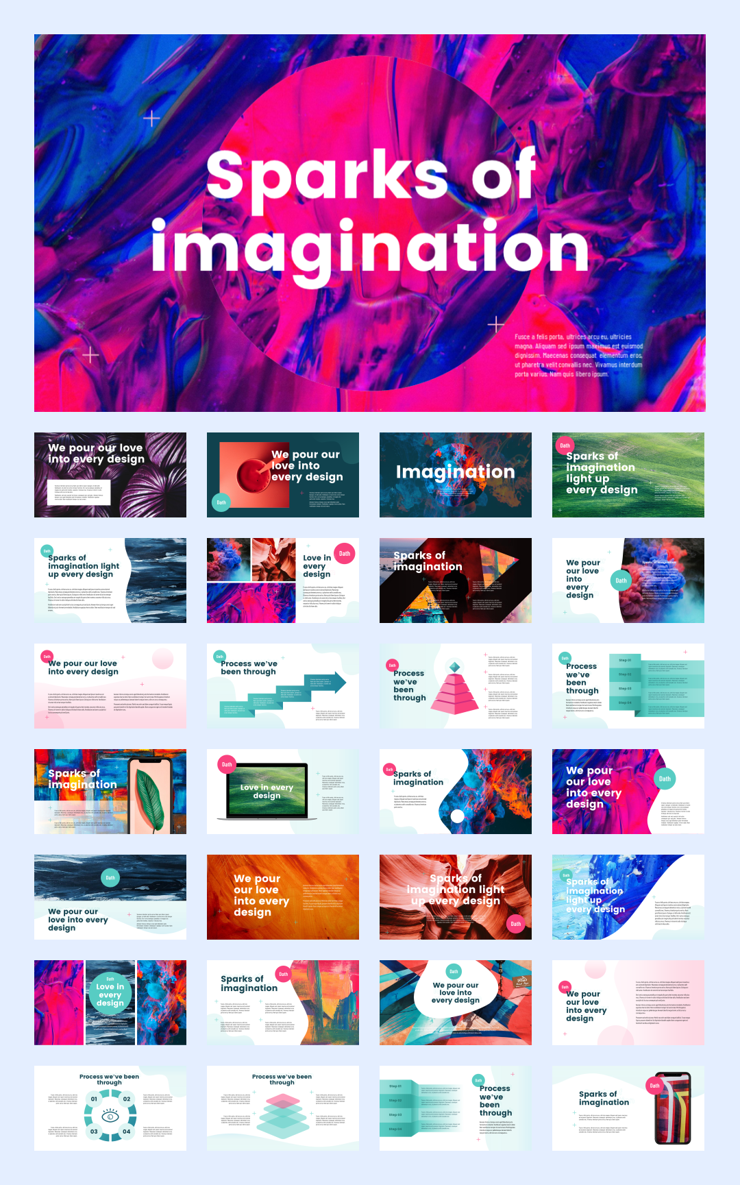 炫酷赛博朋克风PPT模板