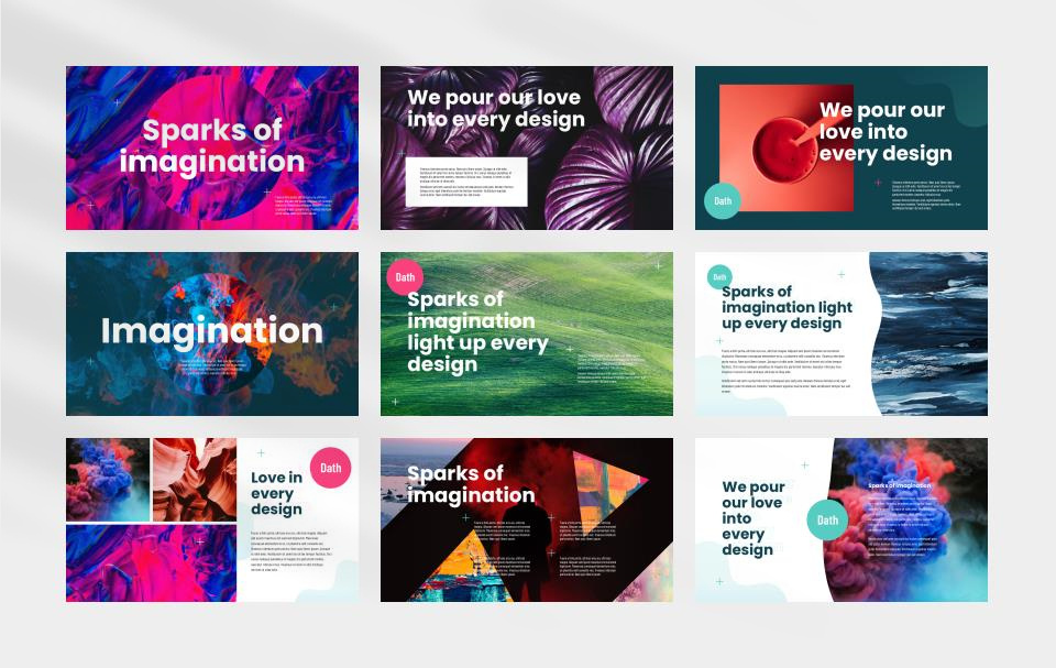 炫酷赛博朋克风PPT模板