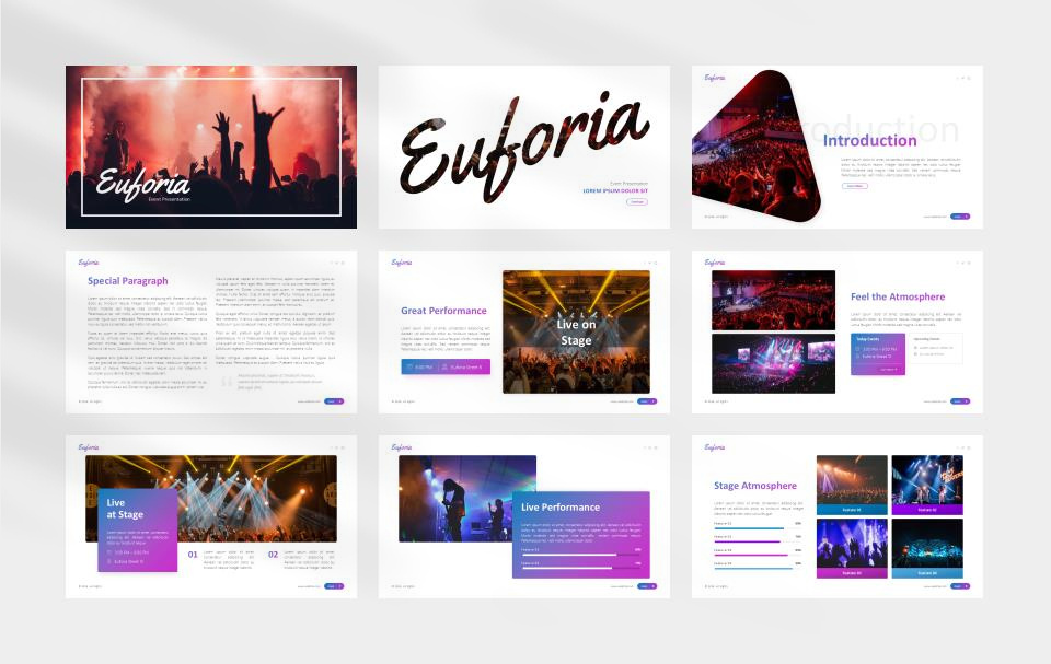 时尚潮流赛博朋克风PPT模板