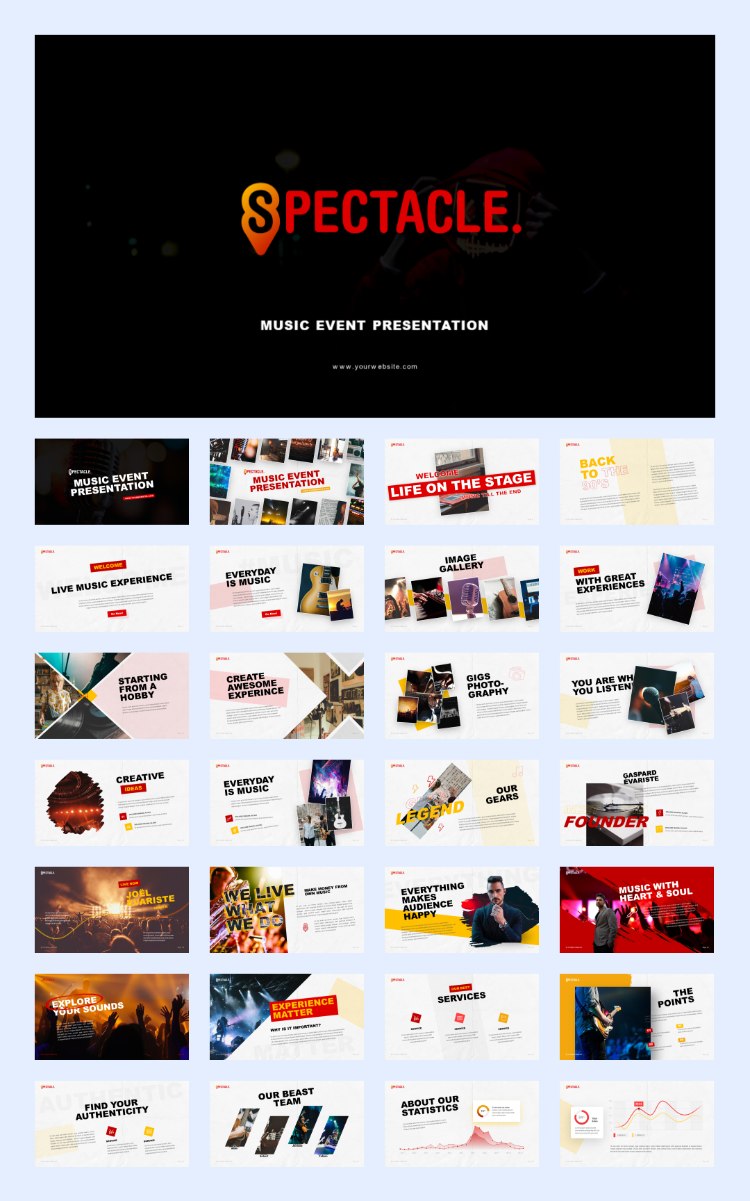 时尚潮流赛博朋克风PPT模板