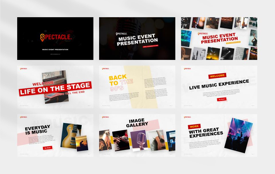 时尚潮流赛博朋克风PPT模板