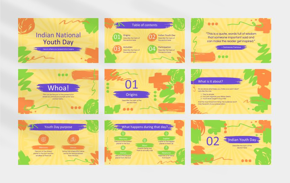 多彩创意卡通童趣儿童教育PPT模板