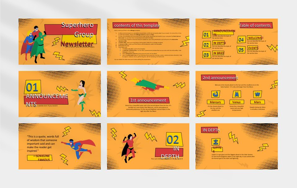 多彩创意卡通童趣儿童教育PPT模板