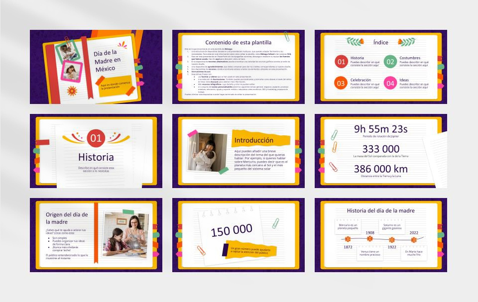 多彩创意卡通童趣儿童教育PPT模板