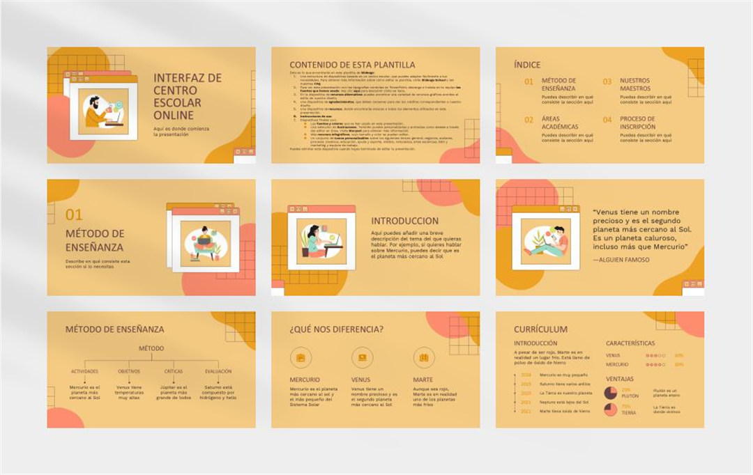 多彩创意卡通童趣儿童教育PPT模板