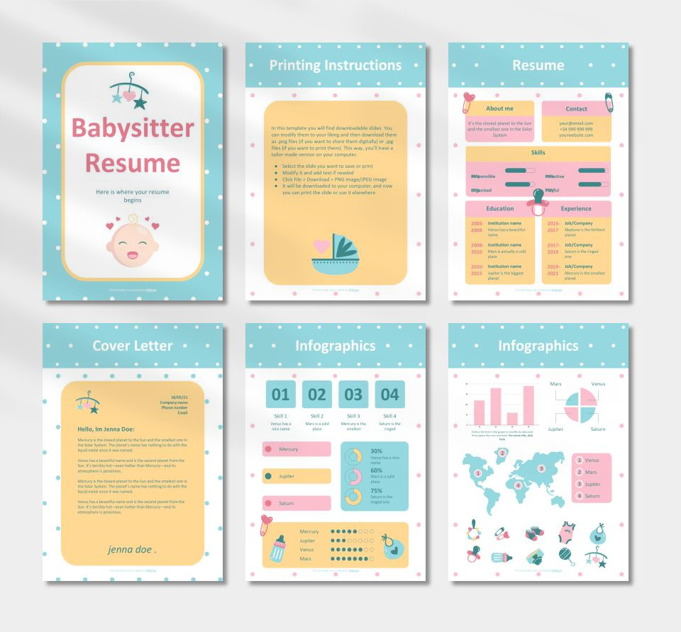 竖版A4简历个人介绍PPT模板