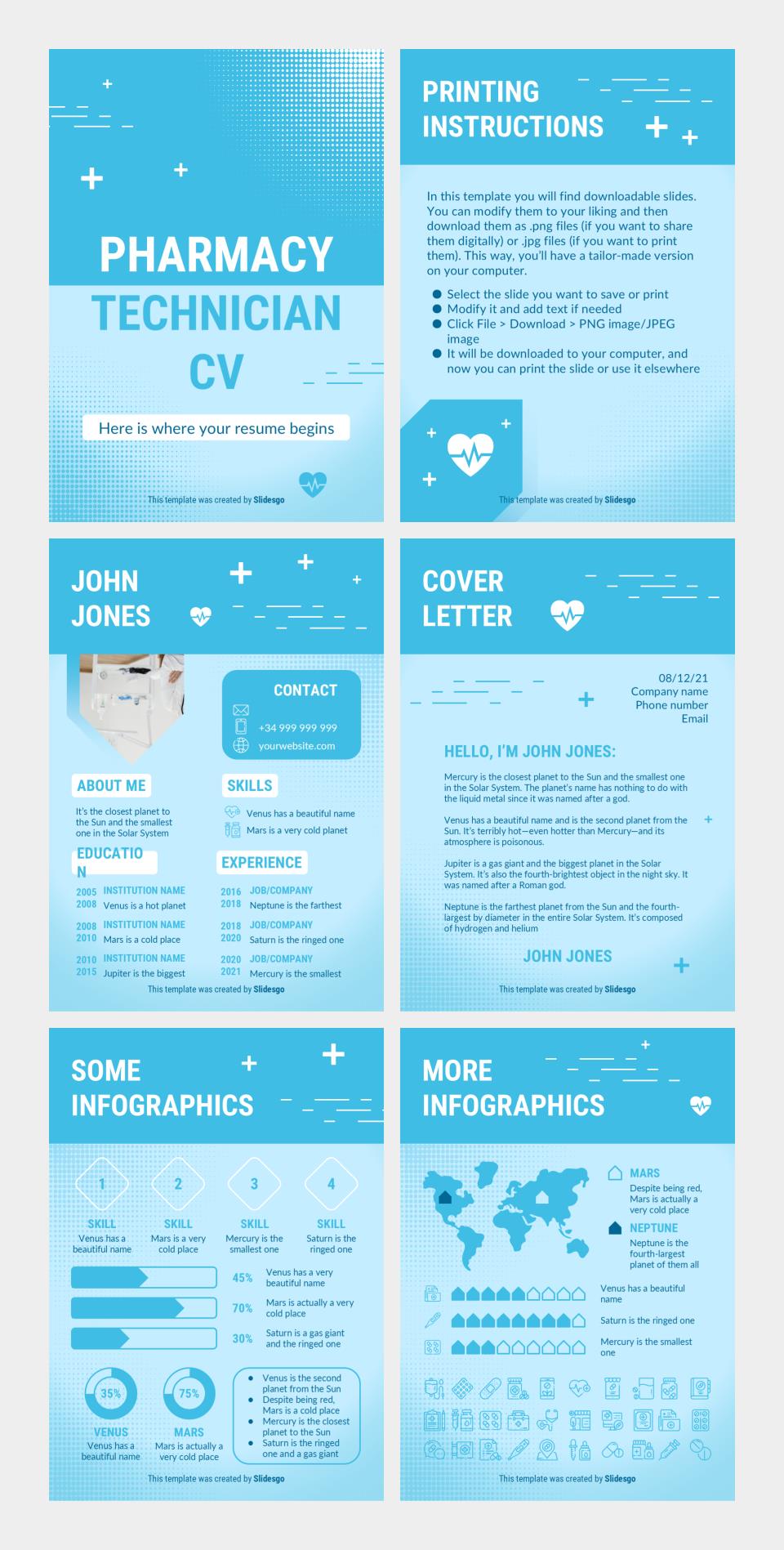 竖版A4简历个人介绍PPT模板