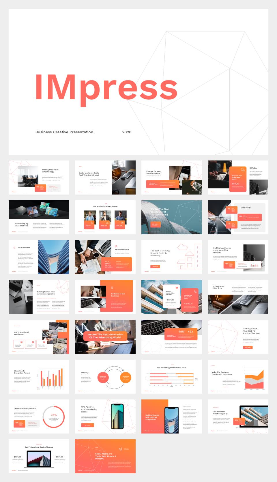 橙色色块色商务工作汇报PPT模板.pptx