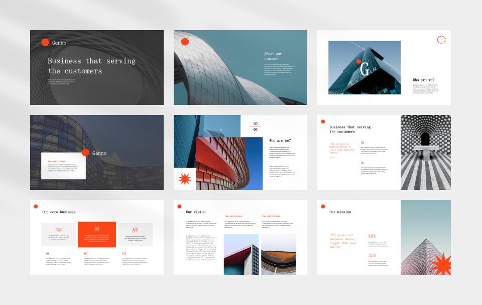 红色简约商务工作汇报PPT模板.pptx