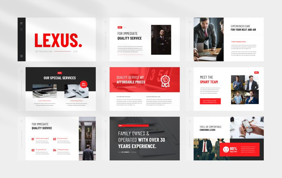 红黑色商务工作汇报PPT模板.pptx