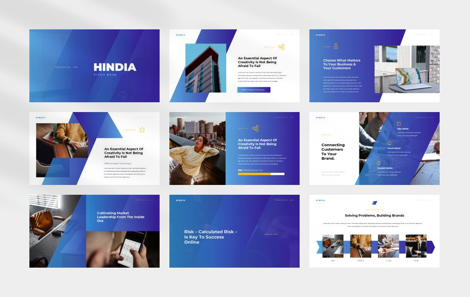 蓝色职场计划总结PPT模板.pptx