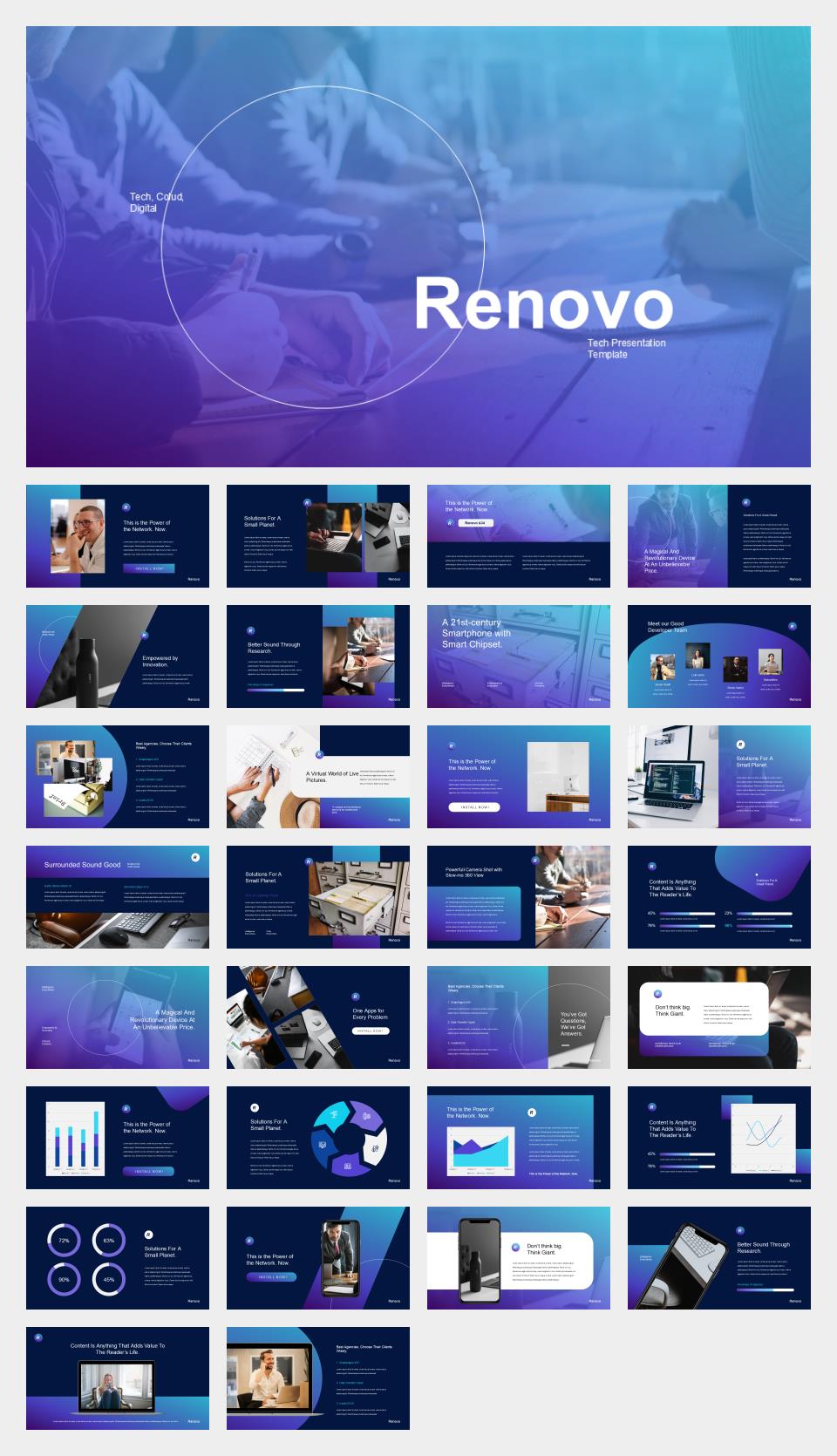 蓝色渐变商务职场计划总结PPT模板.pptx