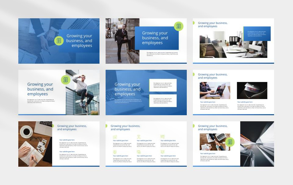 蓝色商务职场计划总结PPT模板.pptx