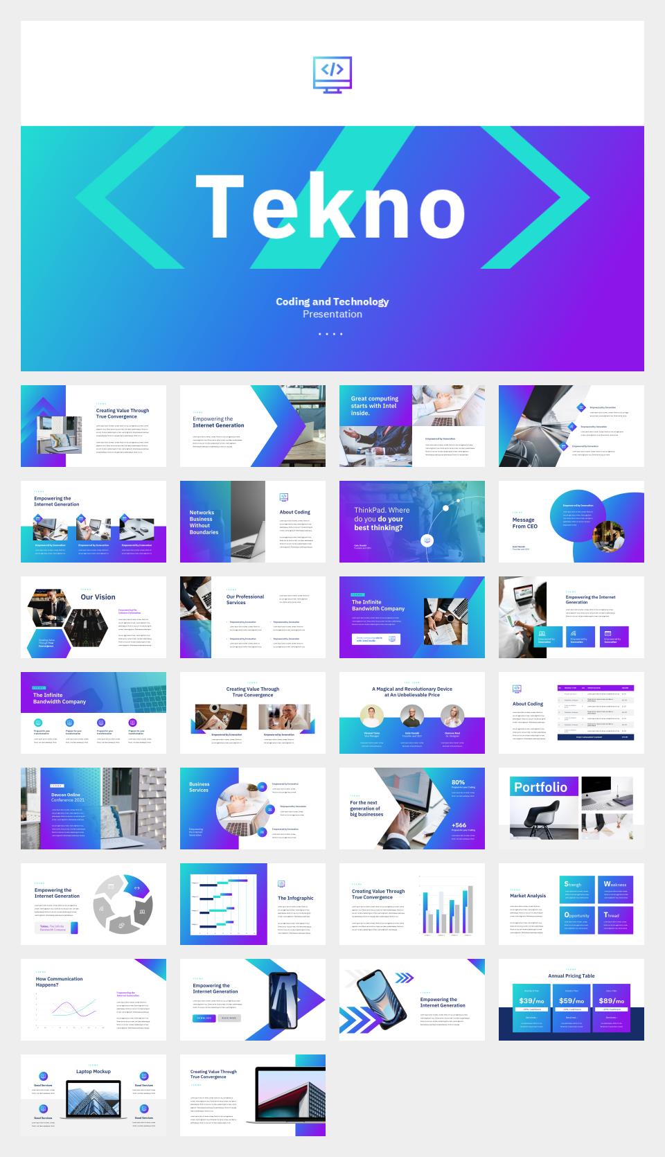 蓝色渐变商务职场计划总结PPT模板.pptx