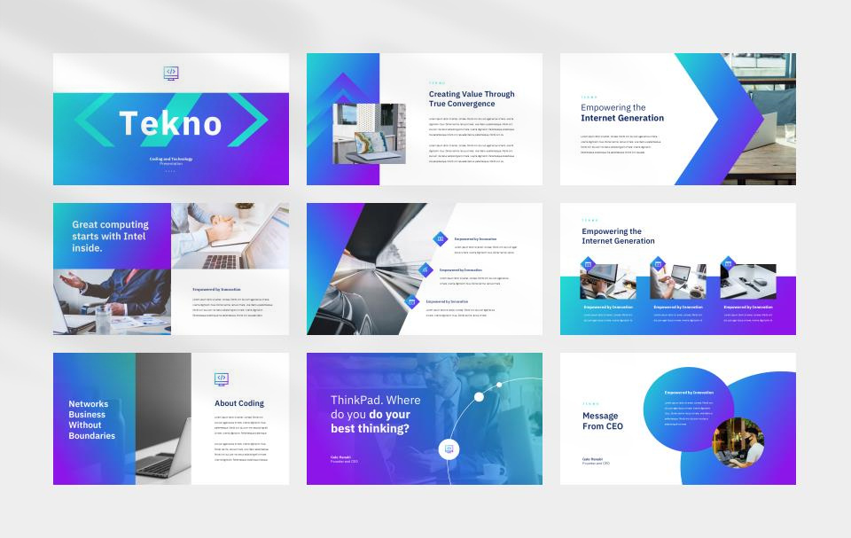 蓝色渐变商务职场计划总结PPT模板.pptx