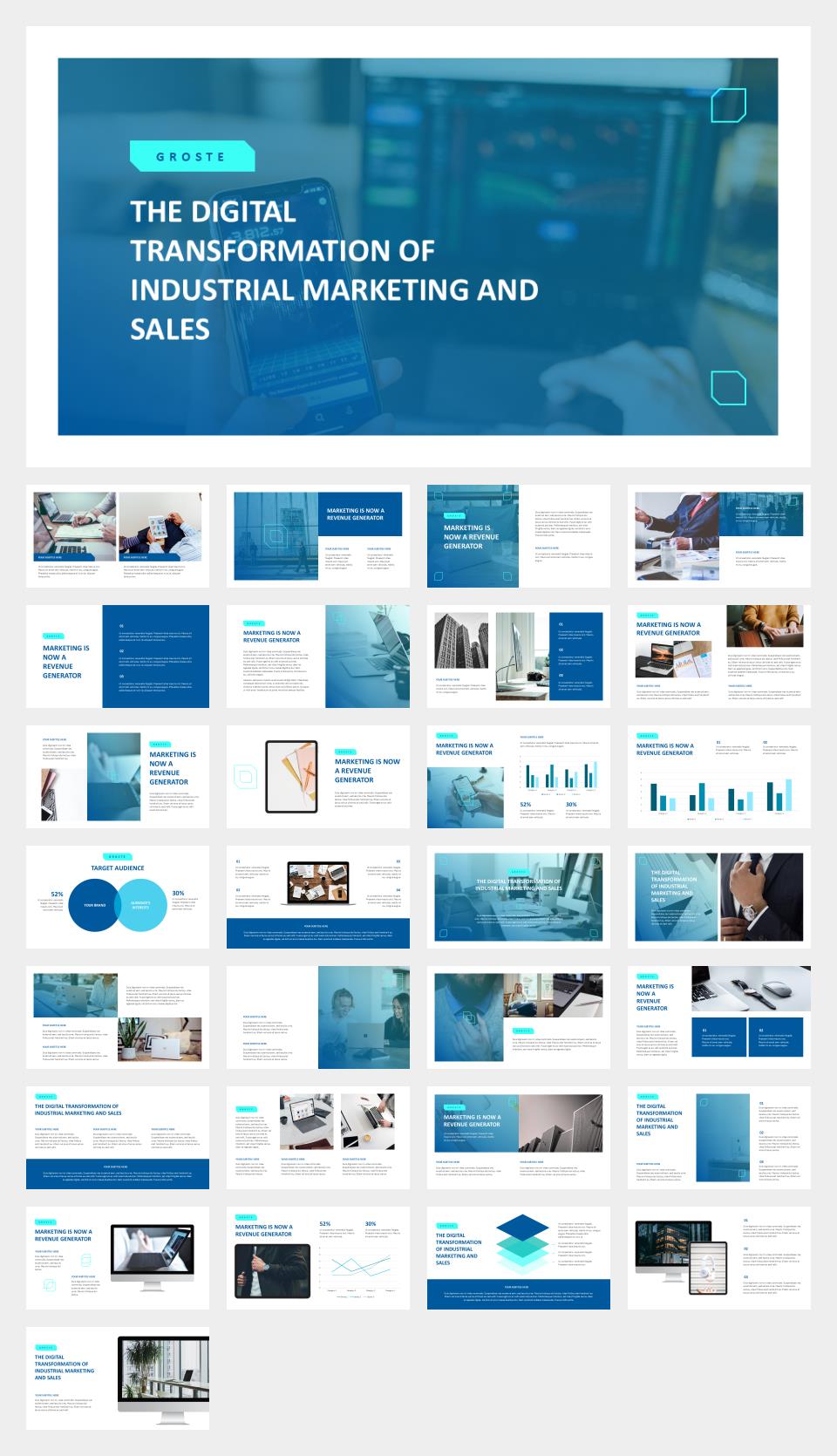 蓝色商务计划总结PPT模板.pptx