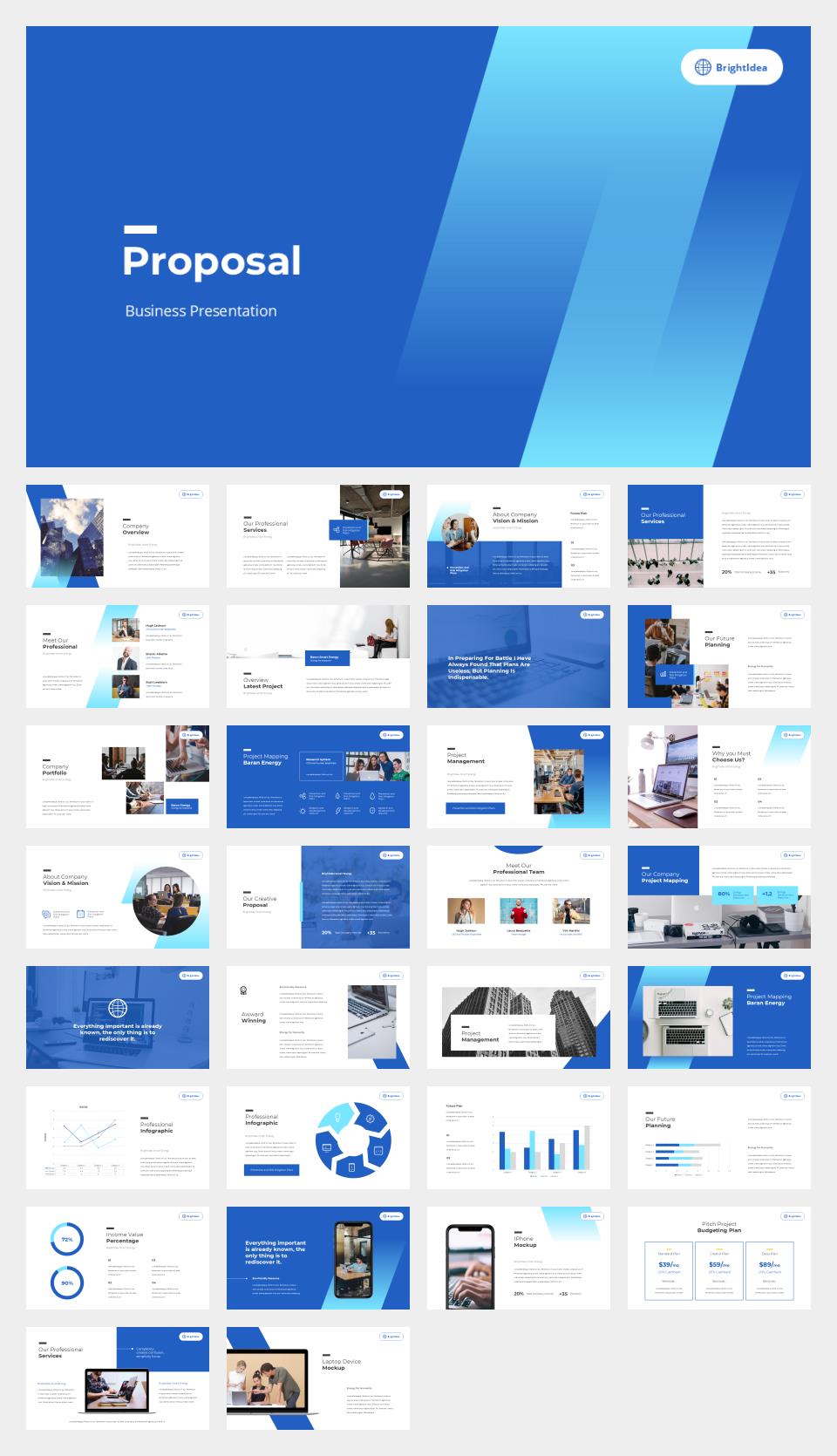 蓝色商务计划总结PPT模板.pptx