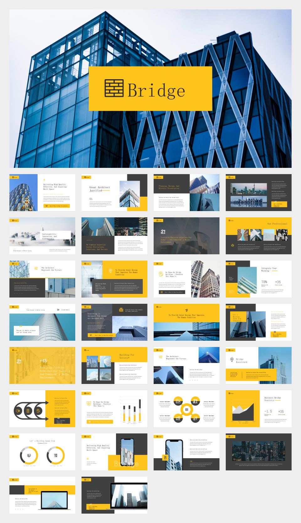 黄色建筑公司介绍PPT模板.pptx