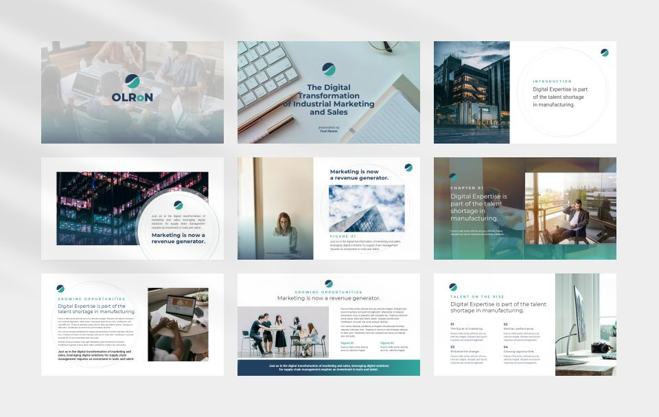 蓝色商务计划总结PPT模板.pptx