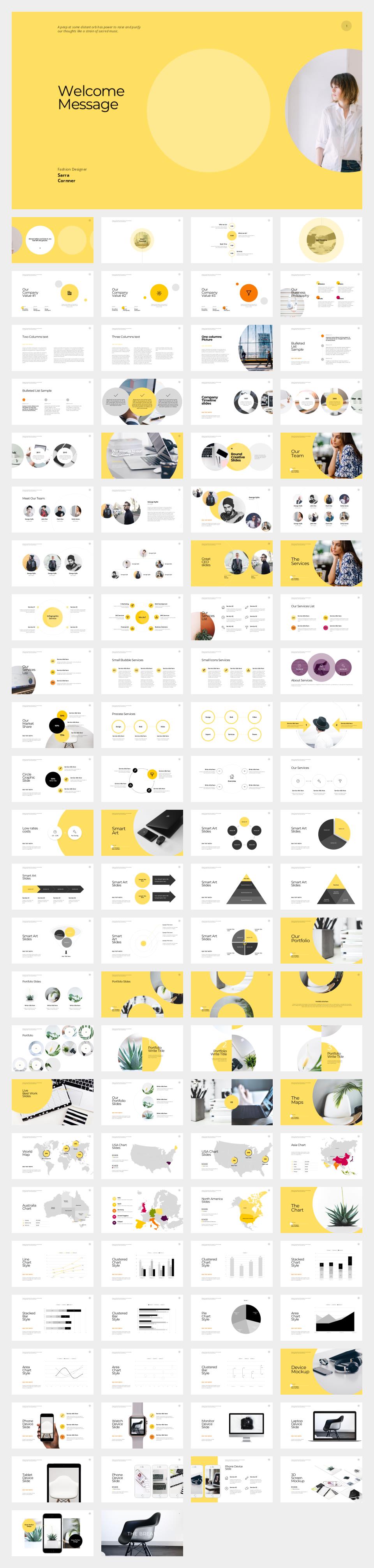 黄色商务工作汇报PPT模板.pptx