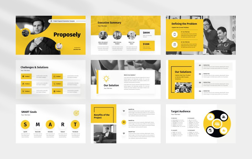 黄色职场公司介绍PPT模板.pptx