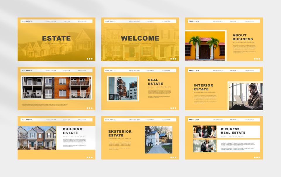 黄色建筑商务PPT模版.pptx