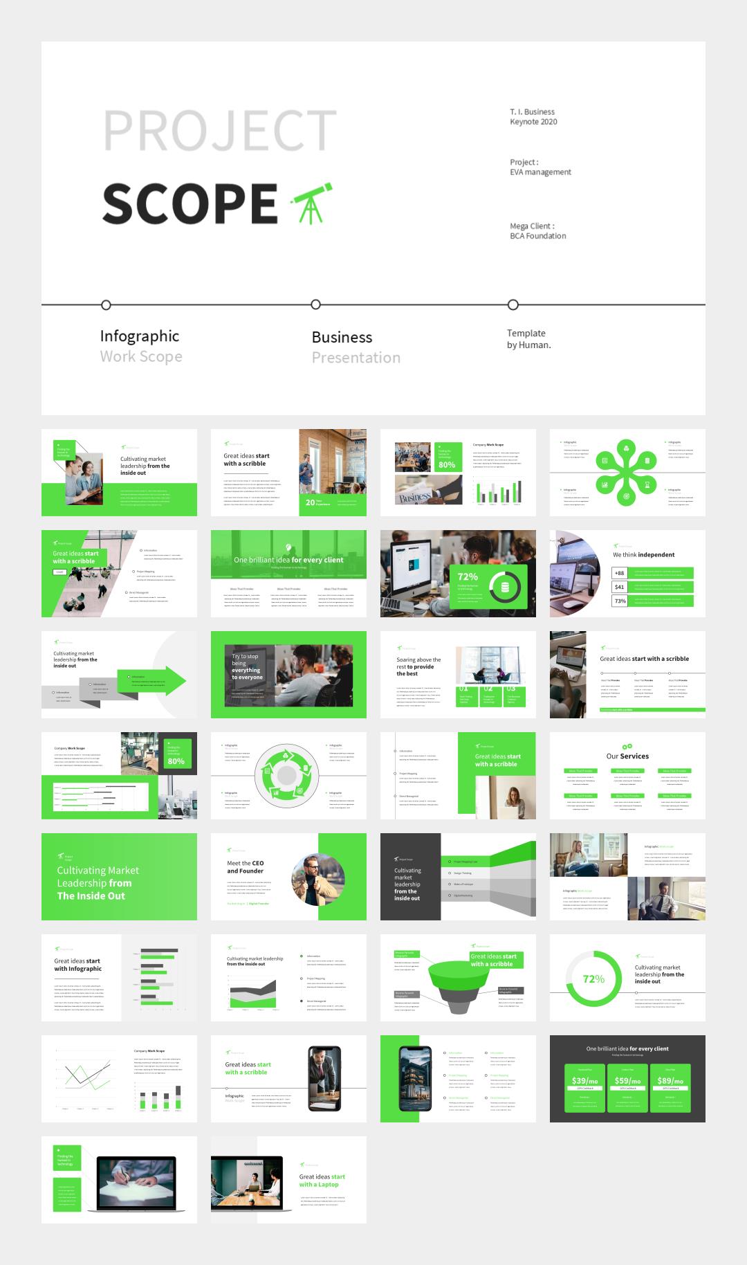 绿色商务公司介绍PPT模板.pptx