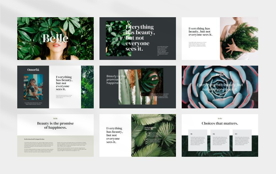 绿色时尚公司介绍PPT模板.pptx