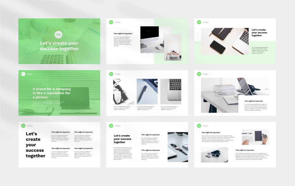 绿色商务计划总结PPT模板.pptx