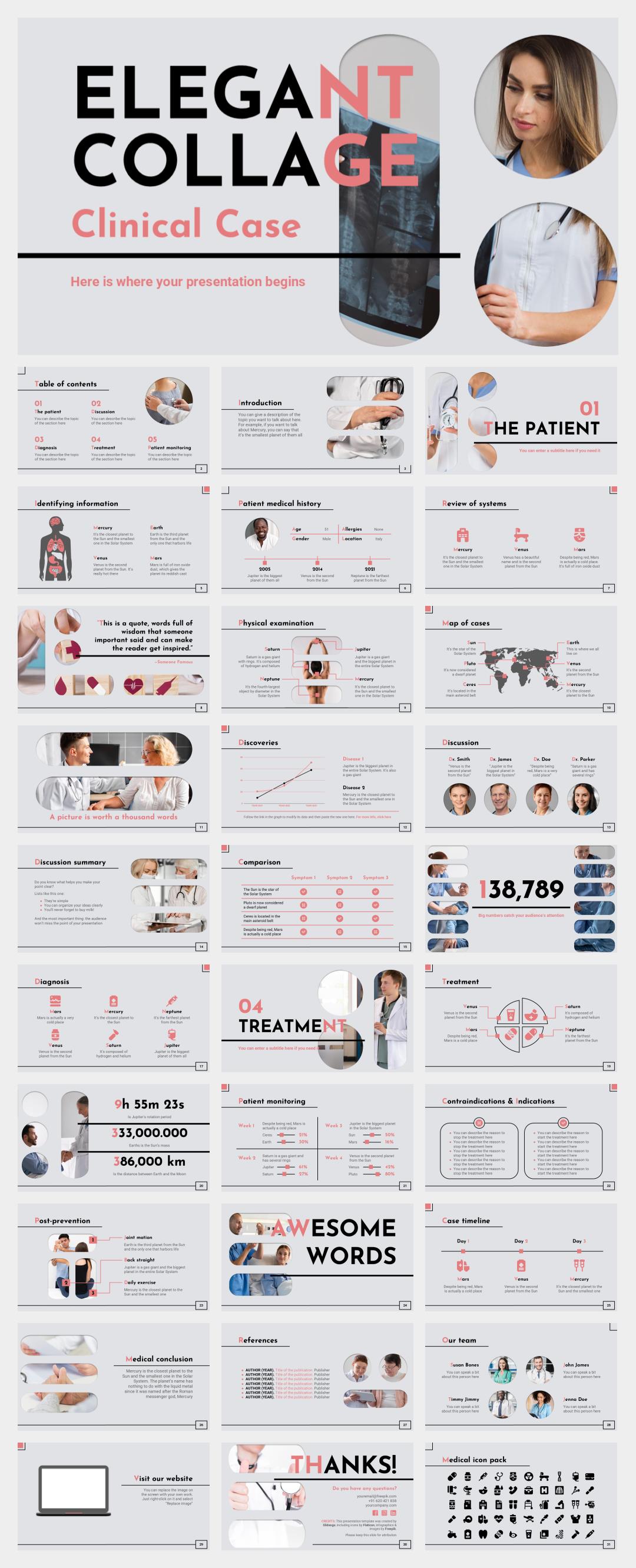 红色电力能源主题PPT模板