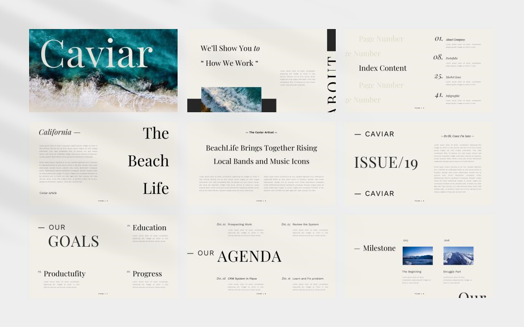 极简文字简约风ppt模板.pptx