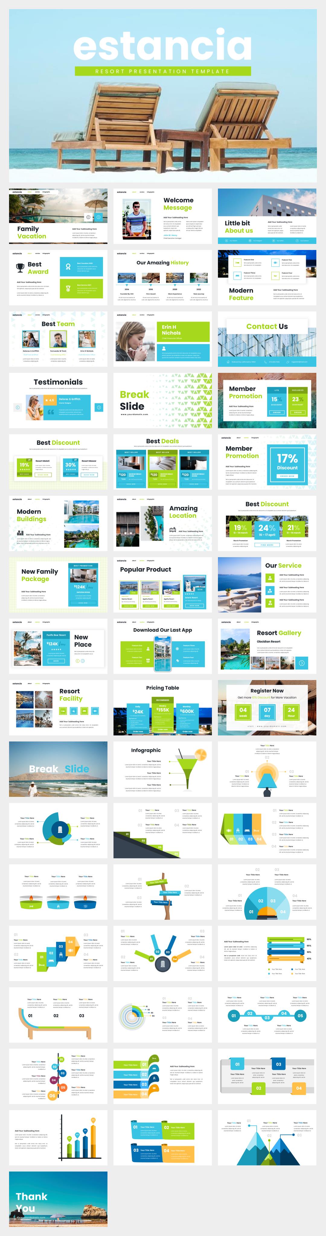 蓝色酒店商务提案PPT模板.pptx