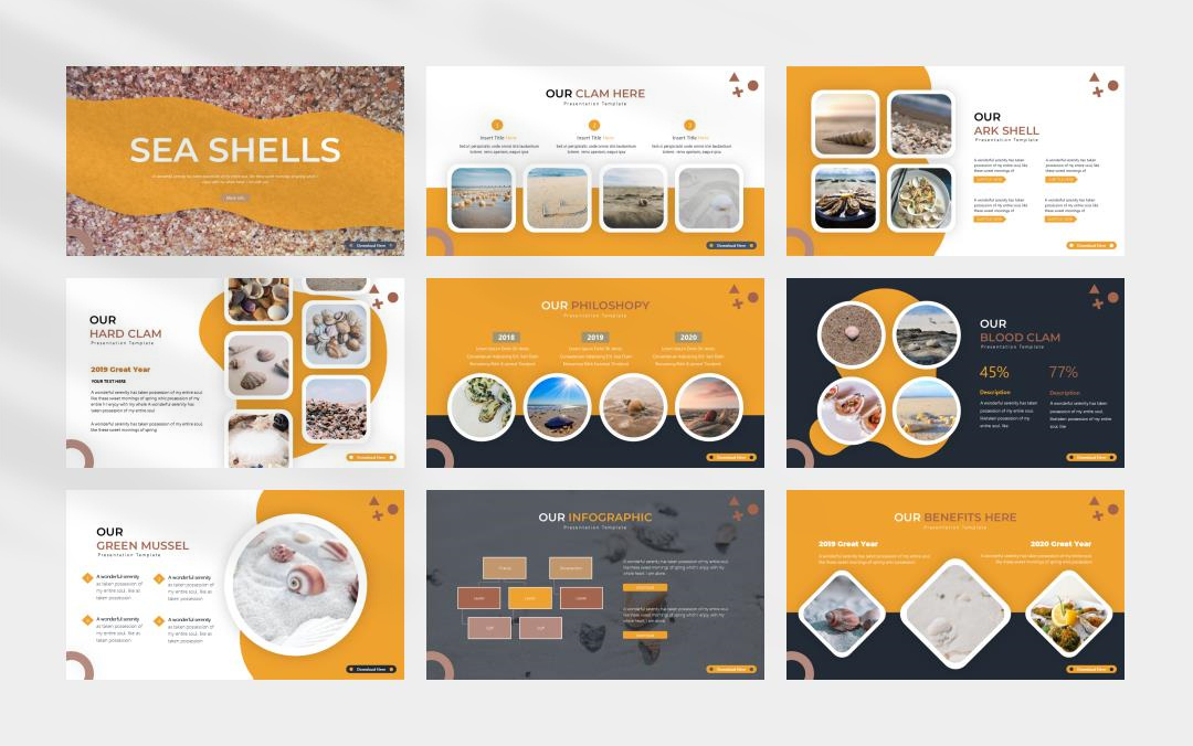 蓝色海洋工作汇报ppt模板.pptx