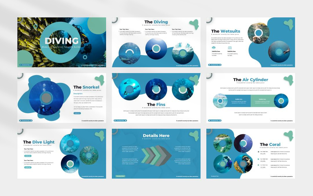 紫色海洋商务PPT模版.pptx