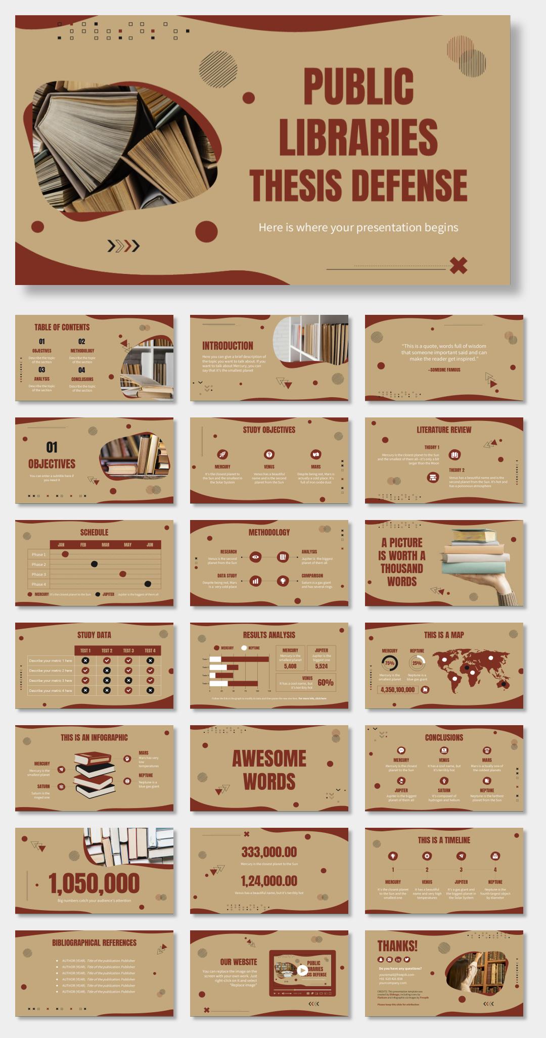 欧美牛皮纸复古风PPT模板