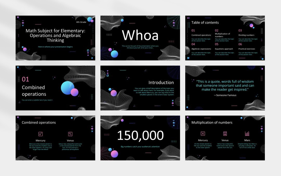 时尚创意个性PPT模板