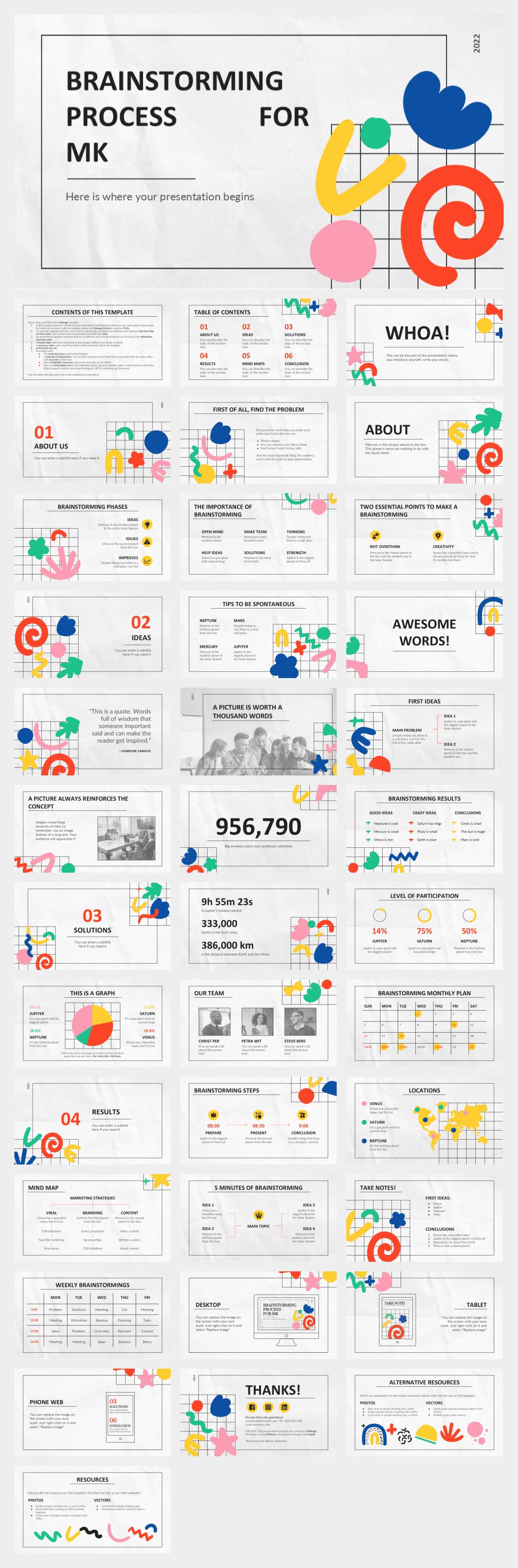 时尚创意个性PPT模板