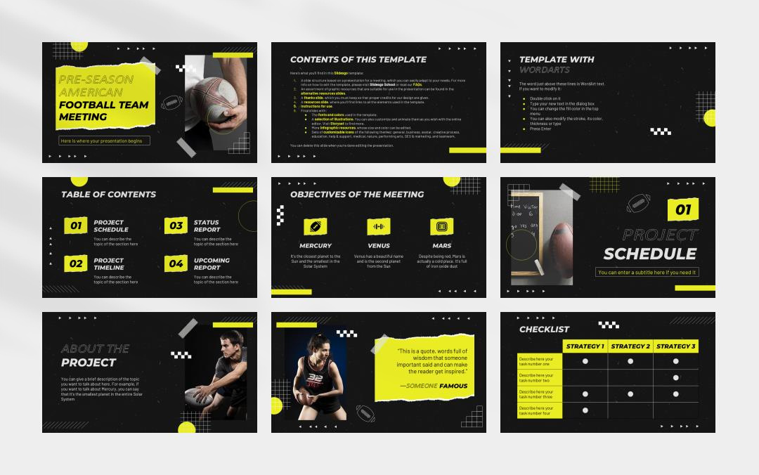 时尚创意个性PPT模板