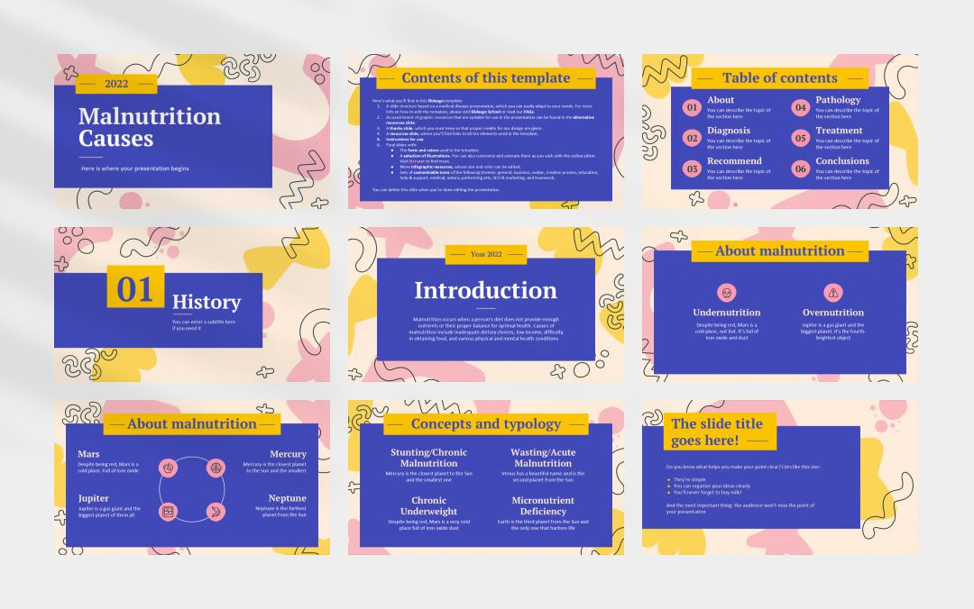 时尚创意个性PPT模板