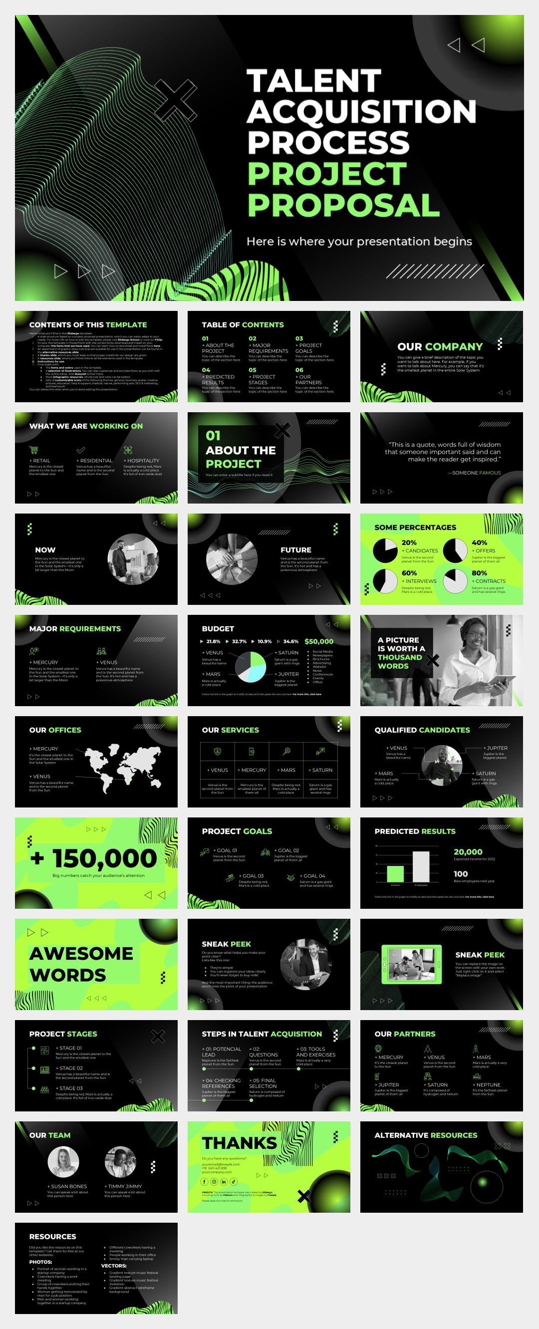 时尚创意个性PPT模板