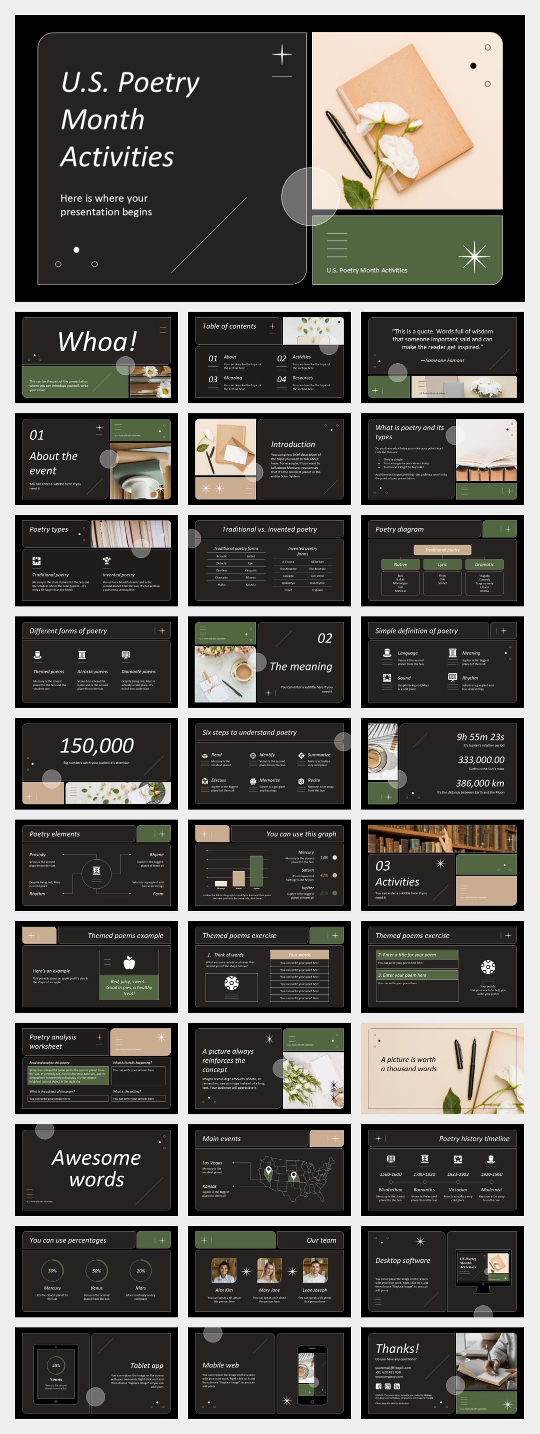 时尚创意个性PPT模板