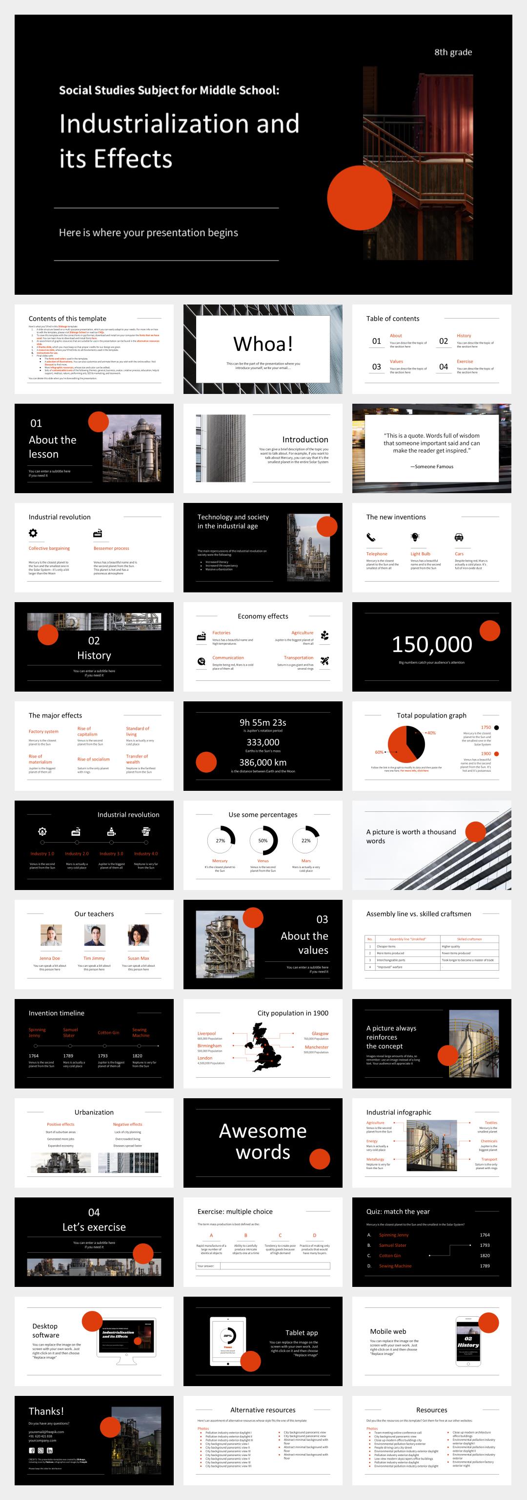 时尚创意个性PPT模板