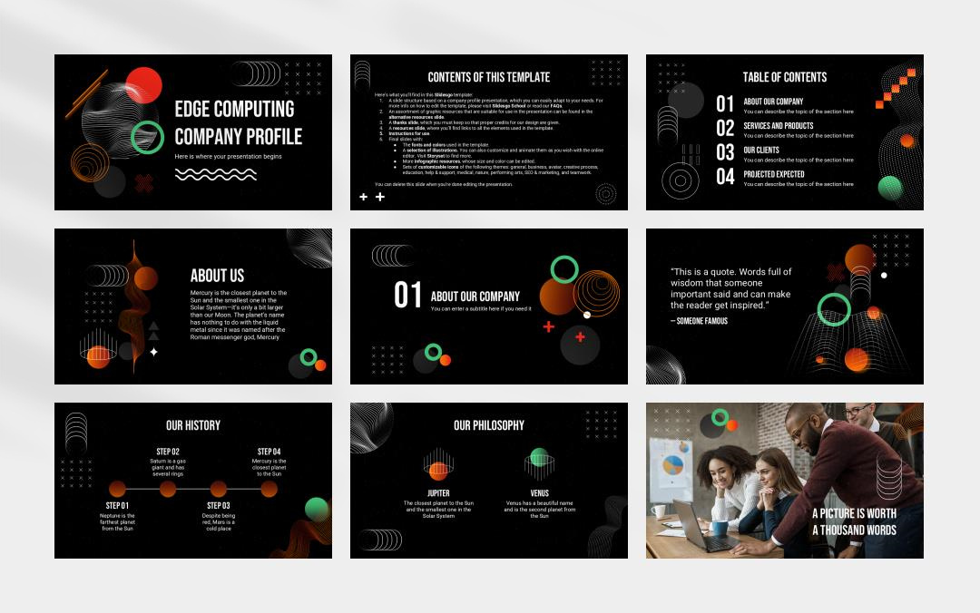 时尚创意个性PPT模板